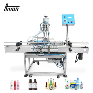 Automatische vloeibare vulling 2 koppen olie honing fles parfum vulmachine